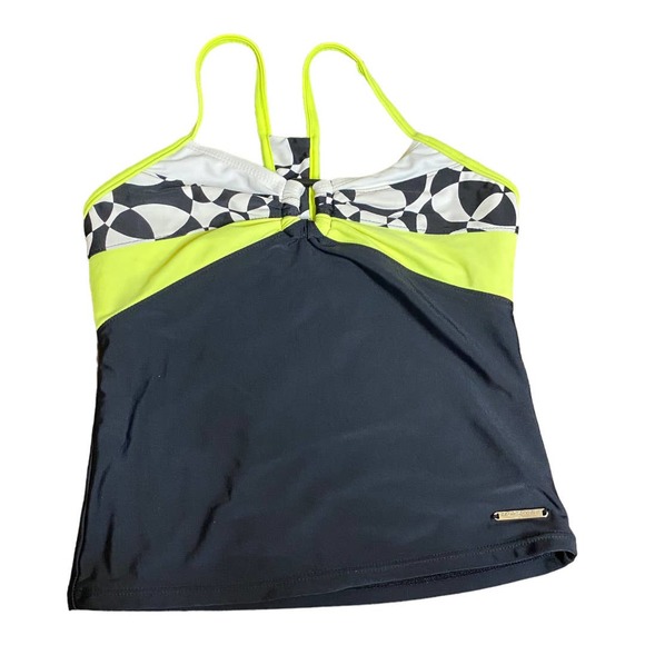 Girls swimwear bathing suit tankini tops size 12 - Picture 6 of 6